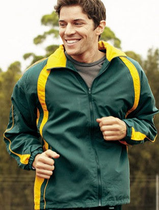 Unisex Adults Track Suit Jacket With Poly Cotton Lining