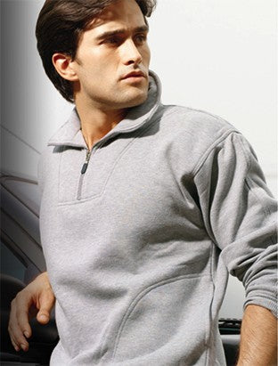 Unisex Adults 1/2 Zip Fleece With Pocket