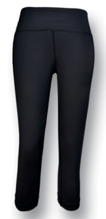 Kids High Waisted 3/4 Length Gym Tight