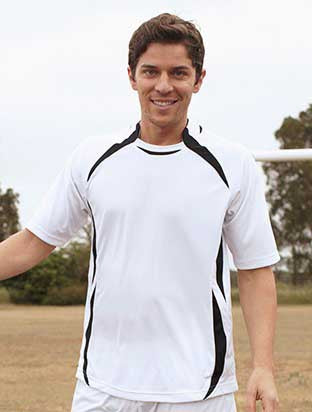 Unisex Adults Sports Jersey (White/Black, White/Navy)