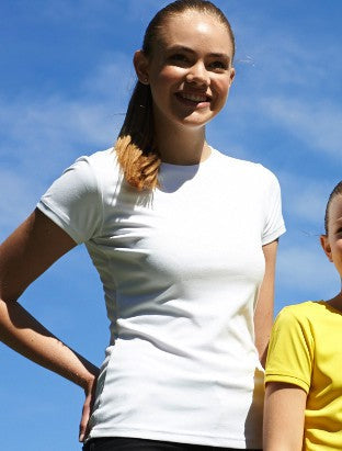 Ladies Brushed Tee Shirt